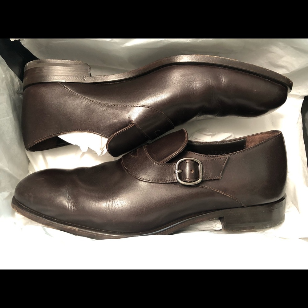 Men’s Giorgio Armani leather shoes size 8.5